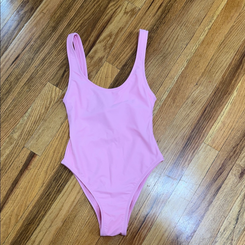 Pink One-Piece Swimsuit